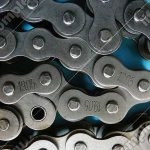 Цепь привода поручня эскалатора, двухрядная, шаг - 19,05 мм, тип A