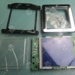 Индикатор, VEGA, ICARO LCD600-A v.9, синий фон, в сборе с рамкой