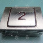 Кнопка вызова/приказа, CANNY, BA510, 2 этаж, прямоугольная