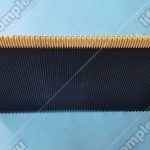 Ступень эскалатора, тип TJ800SX, 800 мм, черная, желтые демаркации