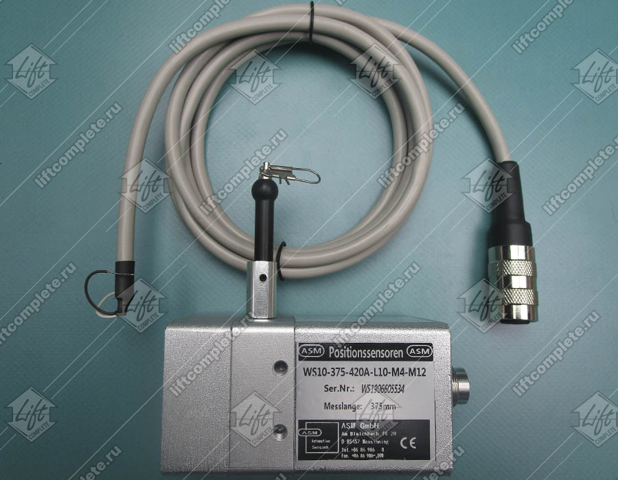 Позиционный датчик, ASM, WS10-375-420A-L10-M4-M12