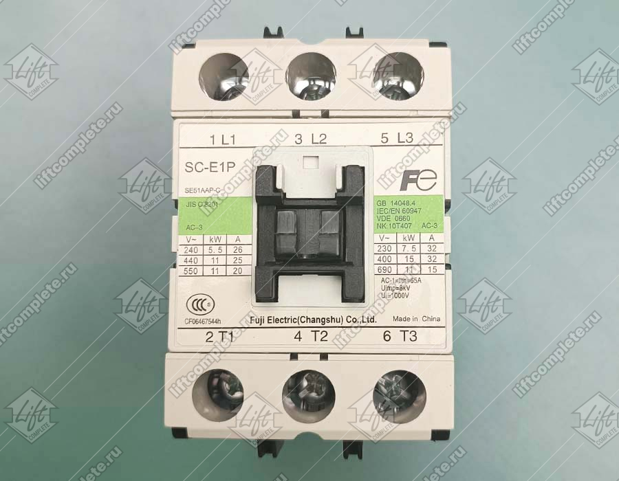 Контактор, FUJI, SC-E1P, 110VAC
