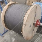 Канат стальной, EN 12385-5, DIN 3062, d - 8 мм, 8х19S-FC, FE-bk-1570(1370/1770)-sZ, 29,4кН (NCSSC)