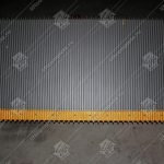 Ступень эскалатора, OTIS, 506 NCE, 1000 мм, алюминий, окрашенная (серебро), диаметр роликов - 76.2 мм, три пластиковые линии демаркации