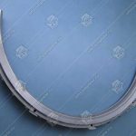 Алюминиевая основа огибающего участка в сборе с роликами, SIGMA, W- 680 мм, H - 373 мм