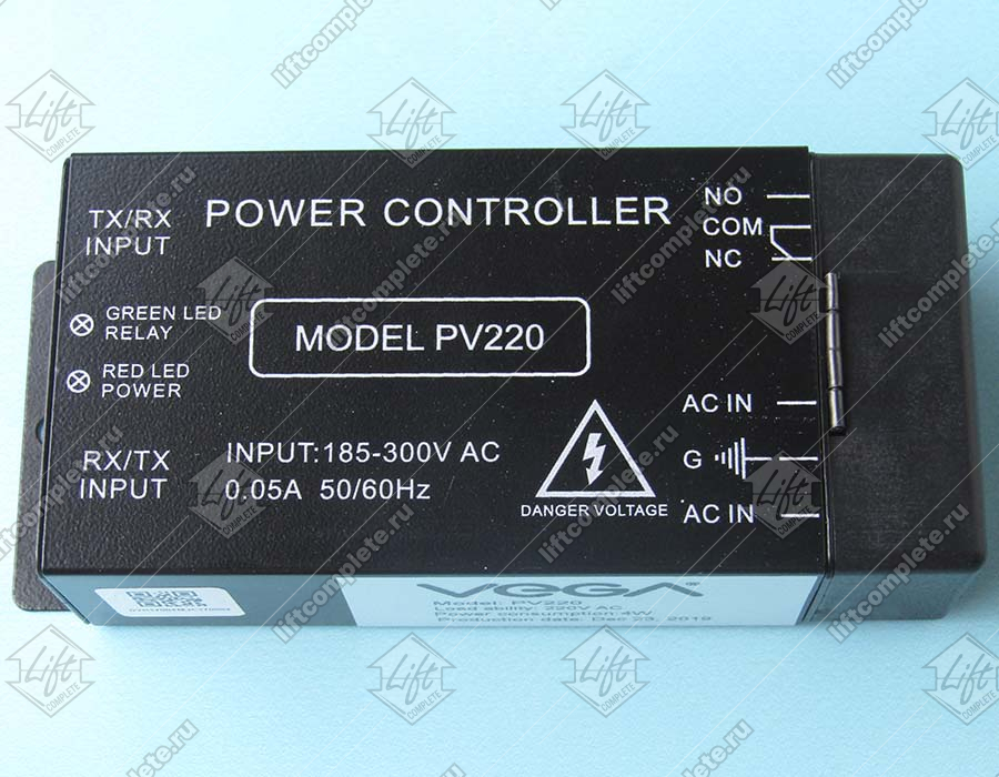 Блок световой завесы, VEGA, B-LIFT MODEL, PV220, 185-300В, с зуммером