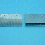 Гребенка входной площадки, OTIS, 606NCT, правая, 24 зубца, 206x150 мм, алюминий