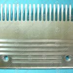 Гребенка входной площадки траволатора, SJEC, правая, 22 зубца, 200х150 мм, алюминий