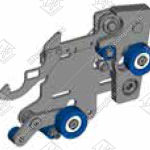 Замок ДШ, SEMATIC, левый, IP54, S2-4-6Z, 2000 US, BL-B153ABSX05