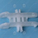 Звено отклоняющей цепи торца балюстрады, KONE, новый тип, белые звенья