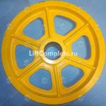 Канатоведущий шкив (КВШ), КМЗ, 650х4х15, 1004К.02.00.101