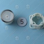 Кнопка, BLT, SIGMA, BA213, этаж 5, круглая, красная подсветка