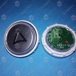 Кнопка вызова/приказа, VEGA Venus, стрелка, красная подсветка (разъем MLK)