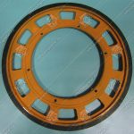 Колесо привода поручня эскалатора, BLT, D - 587 мм, d - 330 мм, W - 30 мм, крепление M12