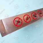 Отбойник/дефлектор/барьер безопасности, XIZI OTIS, 120x510 мм (ШxВ)