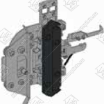 Отводка привода ДК, SEMATIC, левая, EN 81, IP54, 185 мм, K2-4-6Z.