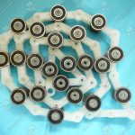 Отклоняющая цепь торца балюстрады, OTIS, 21 звено, двойная вилка