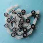 Отклоняющая цепь торца балюстрады, 17 звеньев, двойная вилка