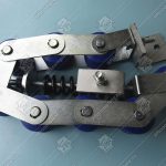 Прижимная роликовая цепь поручня эскалатора, SJEC, шаг - 83,5 мм, 6202, 8 роликов, D60x55 мм