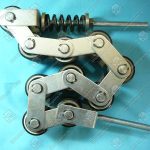 Прижимная роликовая цепь поручня эскалатора, SSL, 10 роликов, шаг - 60 мм, ролик 50*50 мм