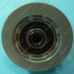 Подвесной ролик ДК/ДШ, SIGMA, D - 56 мм, D1 - 49 мм, H - 10 мм, W - 15 мм, 6201 с осью, длина оси - 16 мм