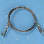 Тросик ДШ, OTIS, d - 1,5 мм, L - 1070 мм, с крючком под пружину